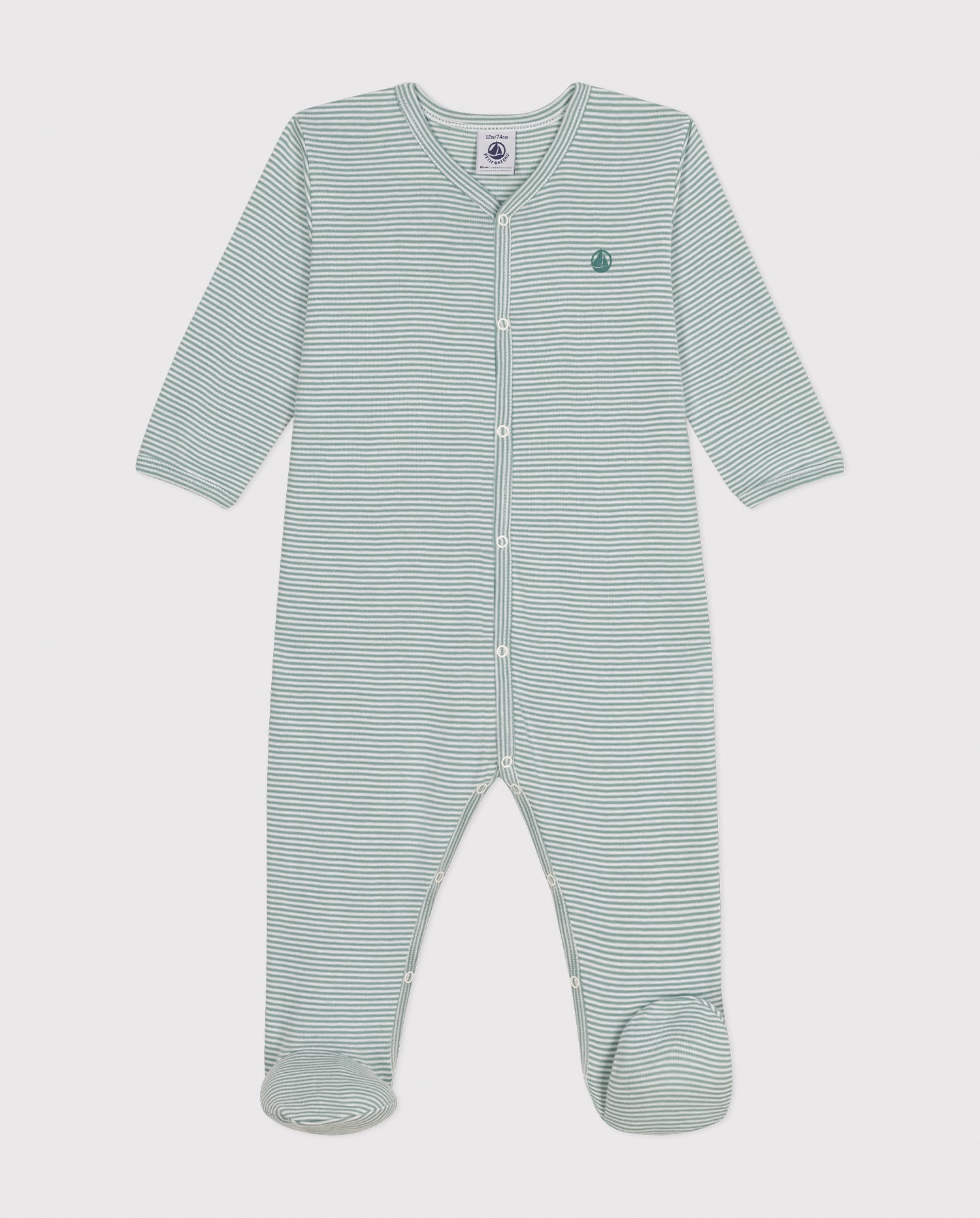 PETIT BATEAU PYJAMAS W.FEET - CO LABEL