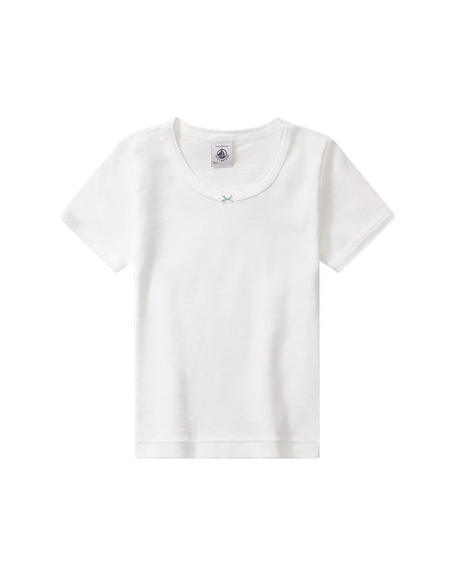 T-shirt med sløjfe